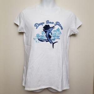 Columbia PFG Womens XL Deep Sea Diva TShirt NWT